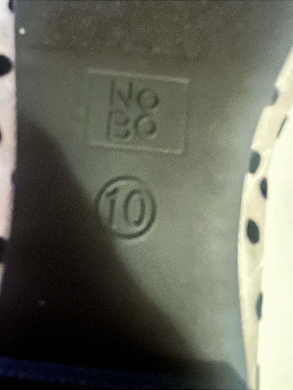 NWT No Boundaries Polka Dot Ballet Flats Size 10 - Picture 10 of 15